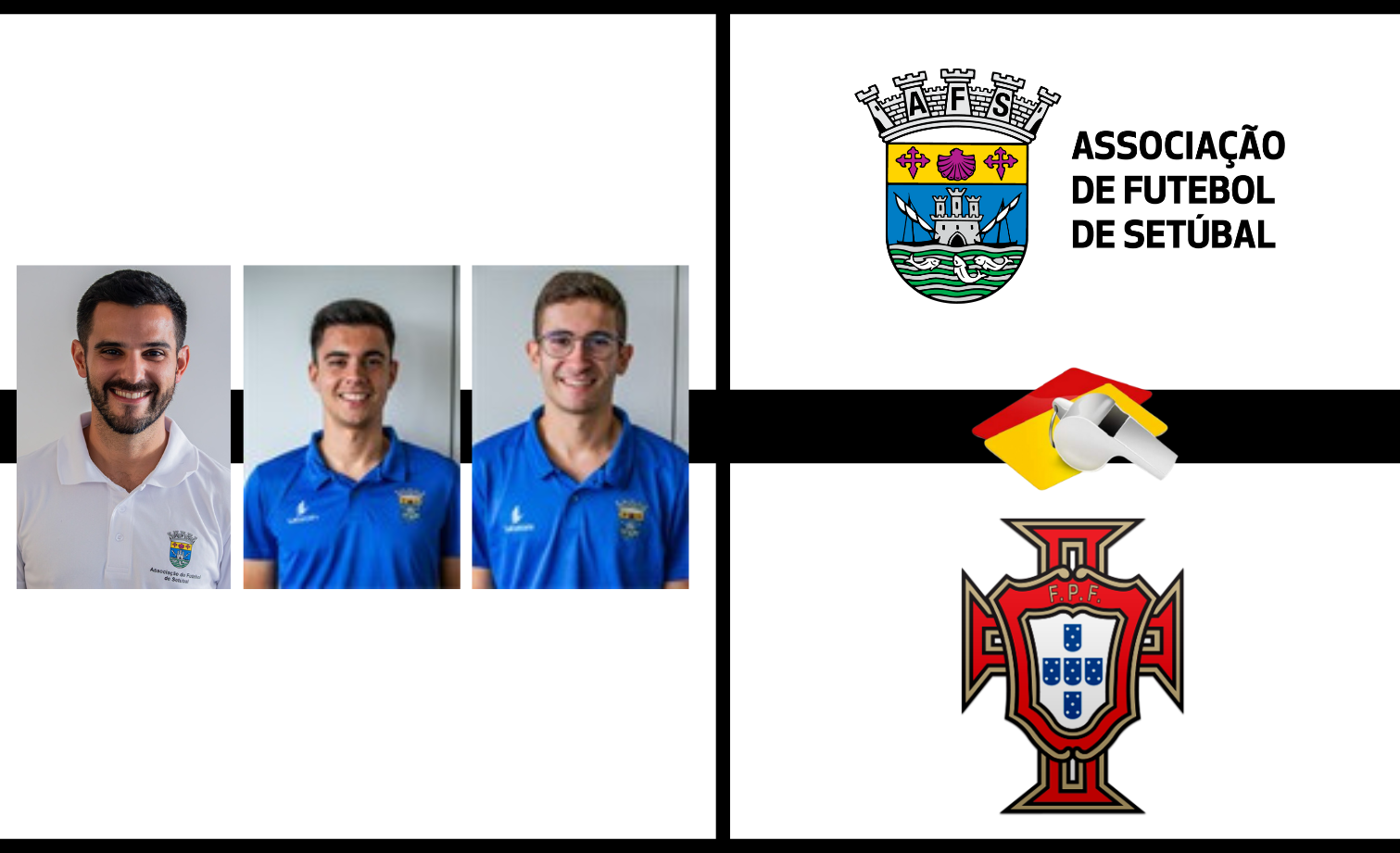 Arbitragem da AF Setúbal ganha três árbitros de futebol C4 Core